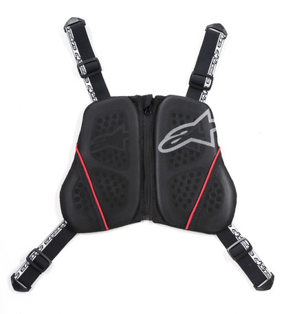 Alpinestars Sequence Chest Protector XS/S, 123-BLACK WHITE RED 