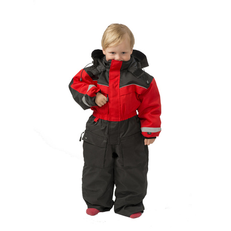 Monosuit - Snow People Safari Overall barn röd/svart 160 - ctl00_cph1_prodImage
