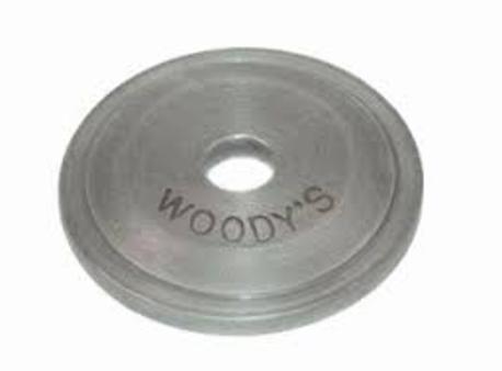 Styrning & tillbehör - Woodys Round Grand Digger Aluminiumbricka 12st - ctl00_cph1_prodImage
